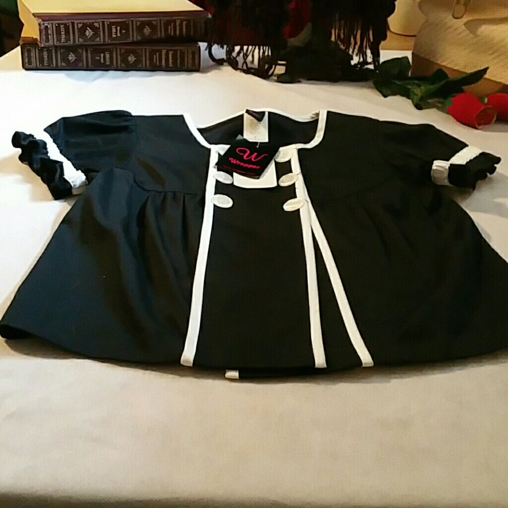 Wrapper blouse
